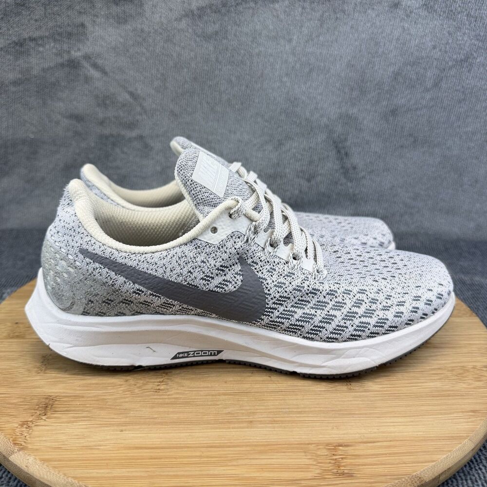 Nike Zoom Pegasus 35 Shoes Womens Size 7 Gray Mesh Running Sneakers 942855-004